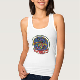 Np Scorpio Mujeres Slim Fit Racerback Tank Top