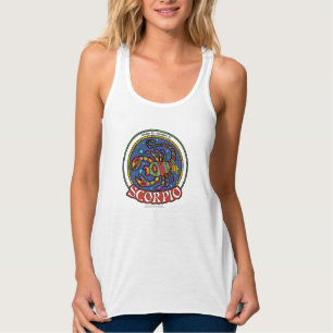 Np Scorpio Mujeres Slim Fit Racerback Tank Top
