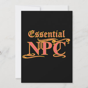 NPC esencial No maim Rob ni matar RPG divertidos