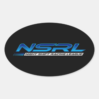NSRL - Pegatina Oval