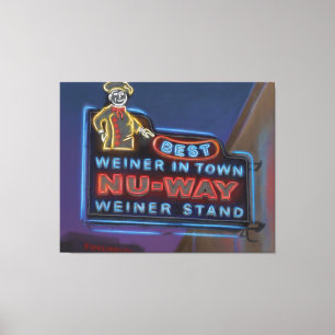 Nu-Way Wieners, Macon, Georgia - Impresión de lien
