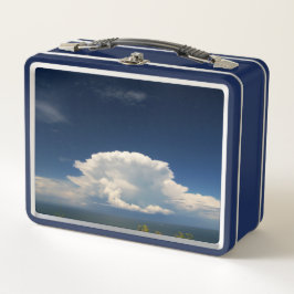 Nube blanca de puffy