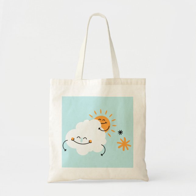 Nube Cuta Y Bolsa De Tote Sun (Frente)