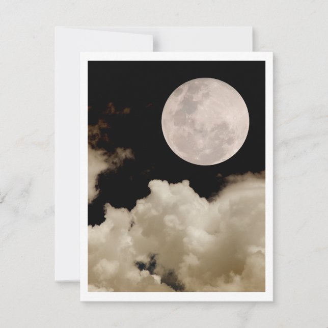 NUBE DE LA LUNA COMPLETA SEPIA (Anverso)
