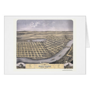 Nube del santo, mapa panorámico del manganeso -