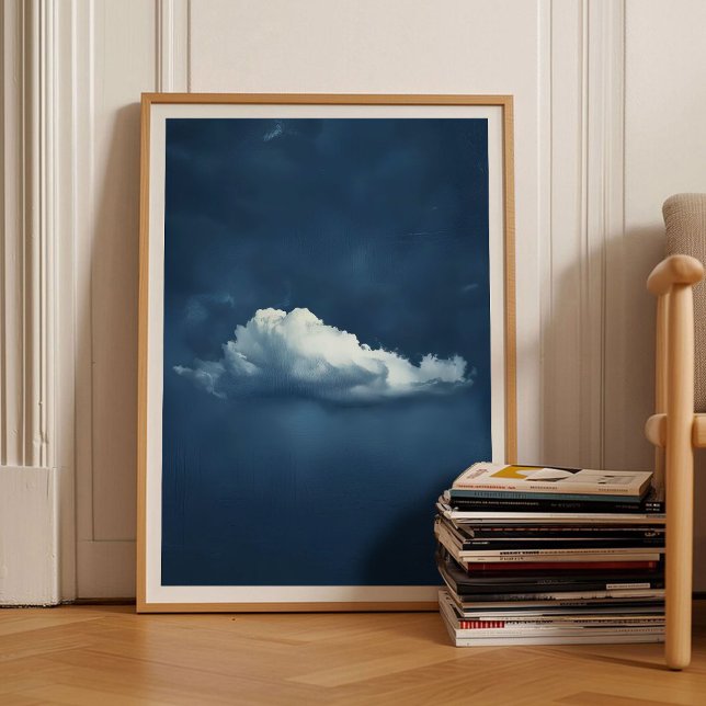 Nube Índigo Impresión Nube Temperamental Pintura Í (Subido por el creador)