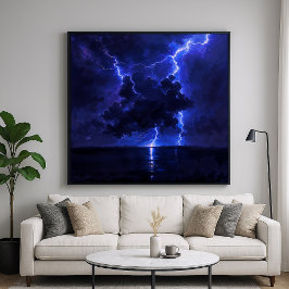 Nube Lightning - Diseño de arte natural