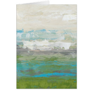 Nubes blancas con vistas a un hermoso paisaje