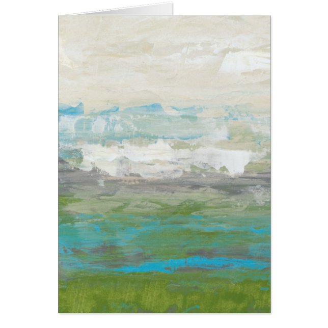 Nubes blancas con vistas a un hermoso paisaje (Frente)