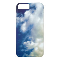Nubes blancas y Funda para iPhone 7 Blue Sky