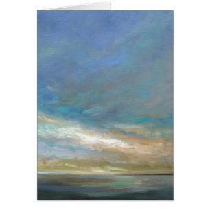 Nubes costeras con océano