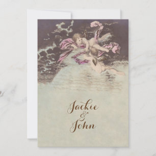 Nubes de ángel - Invitaciones / RSVP / Boda