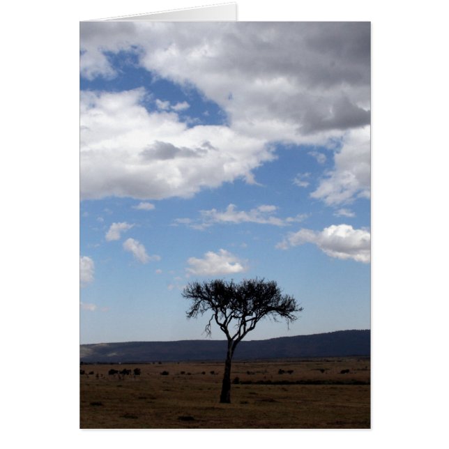 nubes de árbol en solitario (Frente)