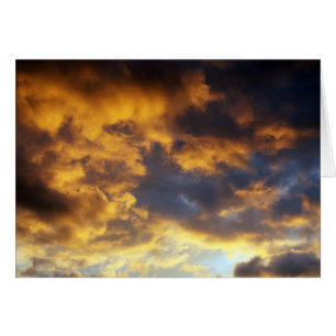 Nubes de atardecer