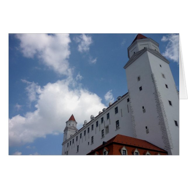 nubes de castillo de bratislava (Anverso (Horizontal))