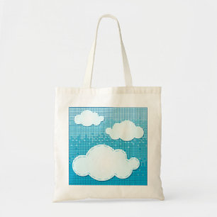 Nubes de fondo abstracto, bolsa