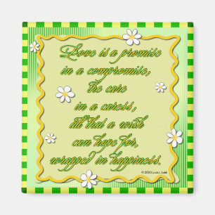 Nubes de inspiración: el amor es un imán prometedo