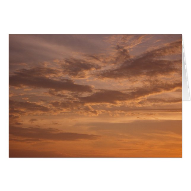 Nubes de sol II Pastel Naturaleza abstracta (Anverso (Horizontal))