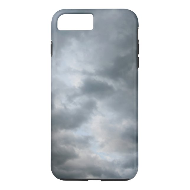 Nubes de tormenta rompen Funda duro para iPhone 8/ (Reverso)