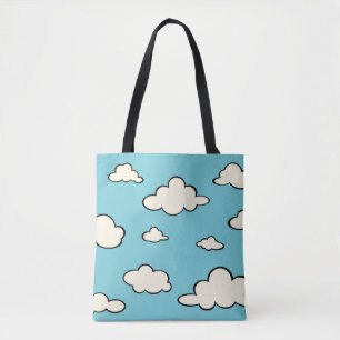 NUBES GRÁFICAS EN EL CIELO POR TODA LA BOLSA DE TÉ