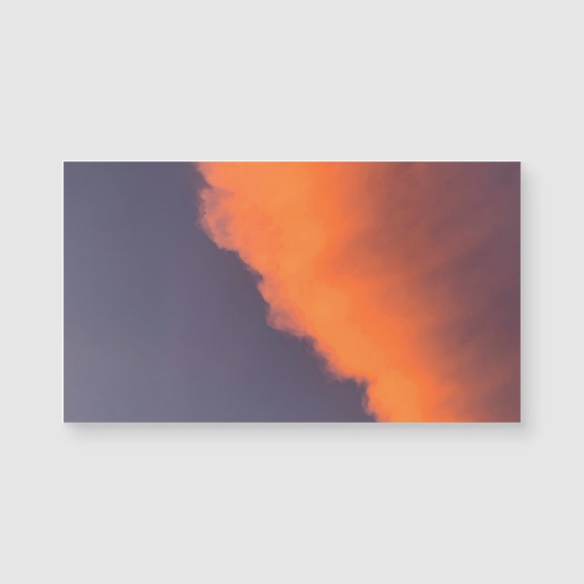 Nubes mágicas de ensueño con colores mágicos (Anverso)