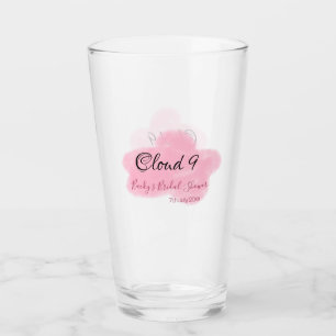 Nubes nueve rosa pastel despedida de soltera nombr