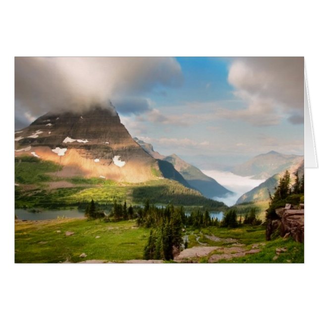 Nubes que barran las montañas (Anverso (Horizontal))