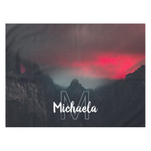 Nubes quemadas, niebla y manteles monográficos