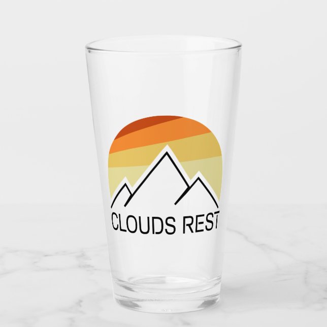 Nubes Rest Mountain Yosemite Retro (Anverso)