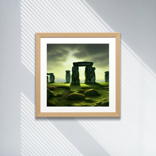 Nubes sobre el arte digital de Stonehenge Fantasy (Subido por el creador)