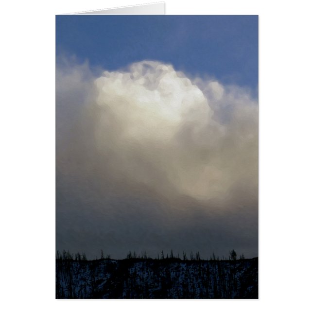 Nubes sobre el barranco (Frente)