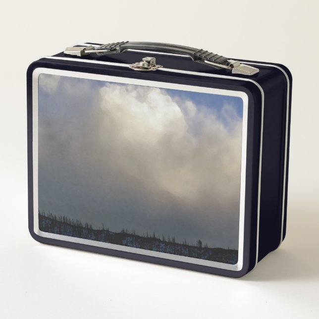 Nubes sobre el barranco (Anverso)