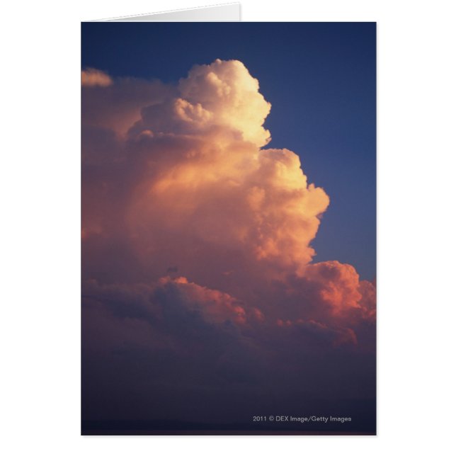 Nubes sobre el mar al atardecer (Frente)