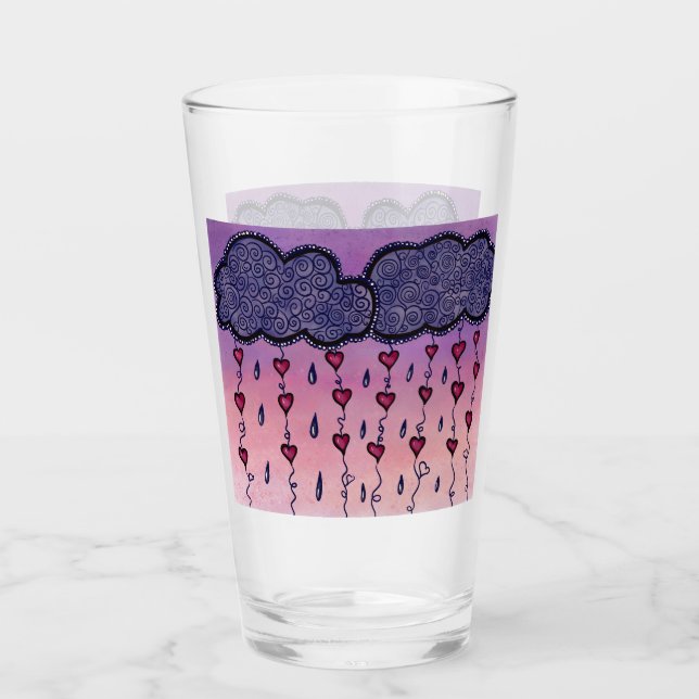 Nubes y corazones de arte (Anverso)