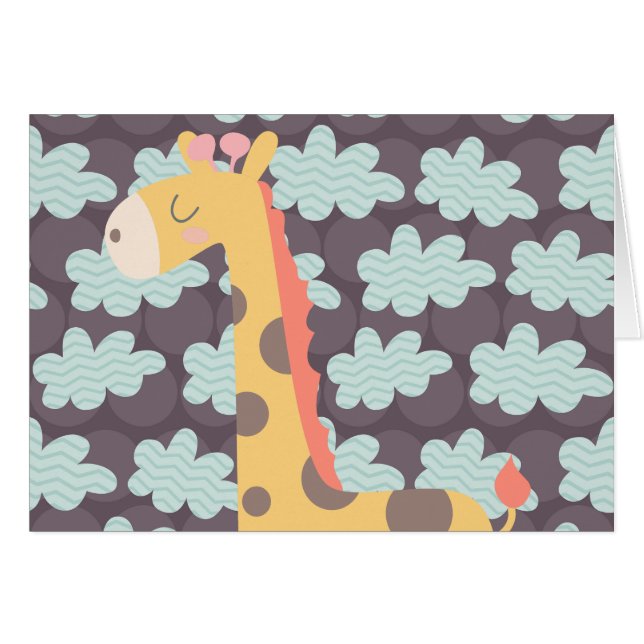 Nubes y jirafas (Anverso (Horizontal))