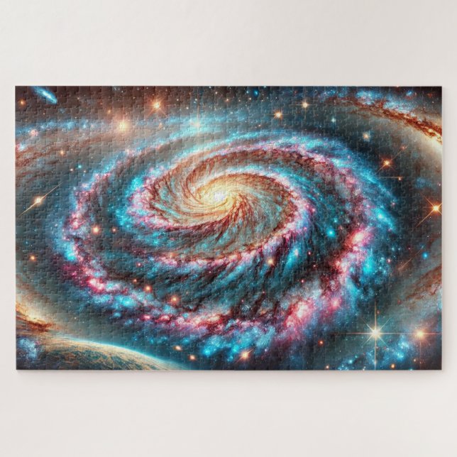 "Núcleo de la creación" - Rompecabezas de Jigsaw (Horizontal)