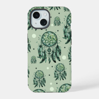 Nudo celta atrapasueños verde