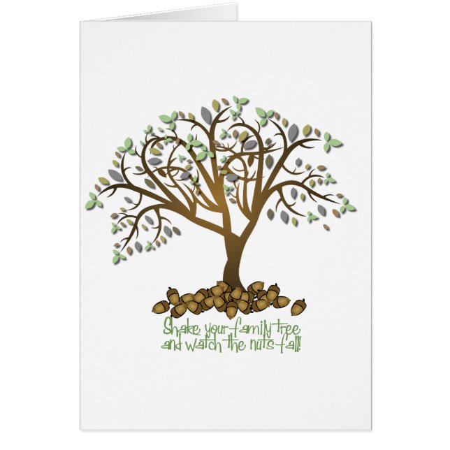 Nueces de árbol de familia (Frente)