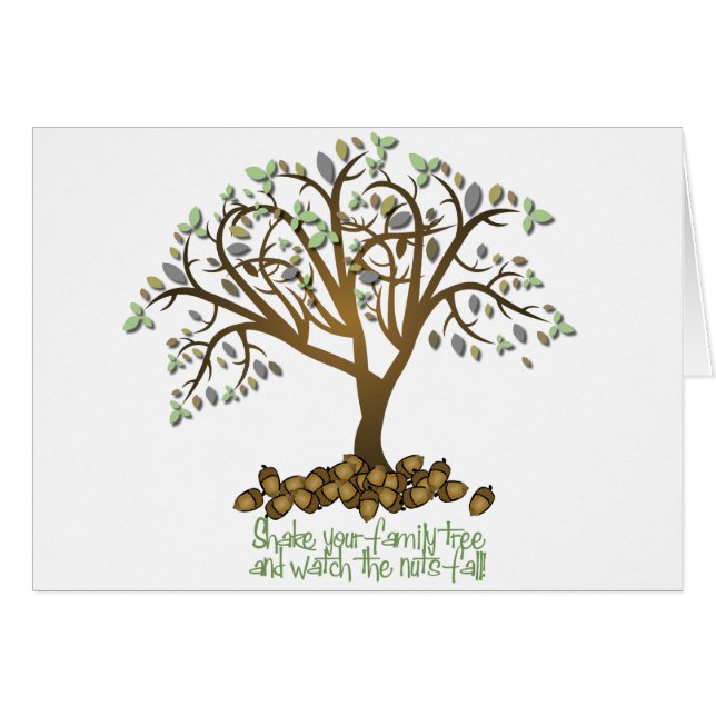 Nueces de árbol de familia (Anverso (Horizontal))
