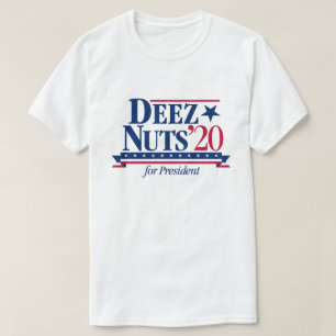 Nueces de Deez para la camiseta del presidente