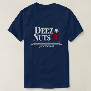 Nueces de Deez para la camiseta del presidente