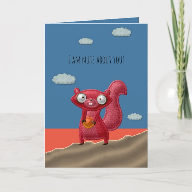 Nueces por tu tarjeta de San Valentín (Anverso)