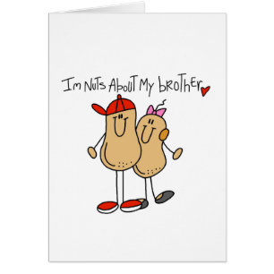 Nueces sobre mis camisetas y regalos de Brother