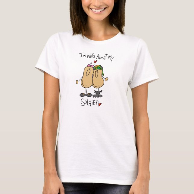 Nueces sobre mis camisetas y regalos del soldado (Anverso)