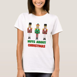 Nueces sobre Navidades Camisetas Ropa de Navidad
