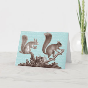 Nueces sobre usted - tarjeta del el día de San