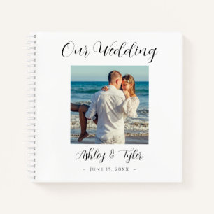 Nuesta Boda, Nombres en Letra Script, Fecha, Libro