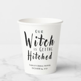 Nuesta Bruja Se Va a Casar Vaso de Papel