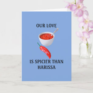 Nuestra Amor es Más Picante Que Tarjeta de Saludo