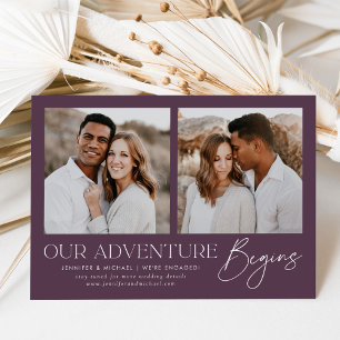 Nuestra aventura comienza la Invitación de comprom